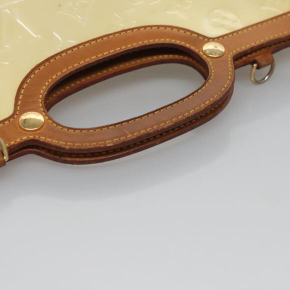 LOUIS VUITTON Monogram Vernis Roxbury Drive Hand Bag Perle M91374 - Picture 7 of 16